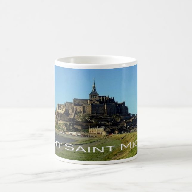 Taza De Café Francia - Normandía - Mont Saint Michel - (Centro)