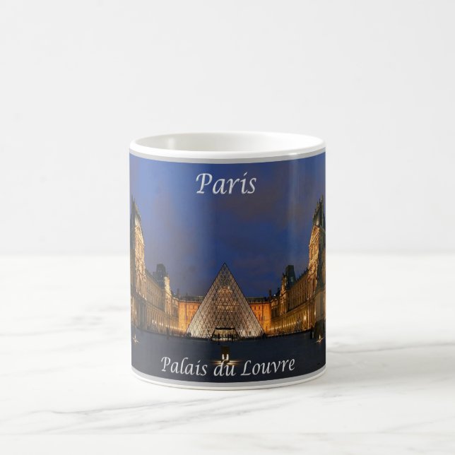 Taza De Café Francia - París - Palacio del Louvre - (Centro)