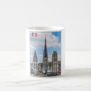 Taza De Café Francia - Rouen - Cattedrale di Notre-Dame -