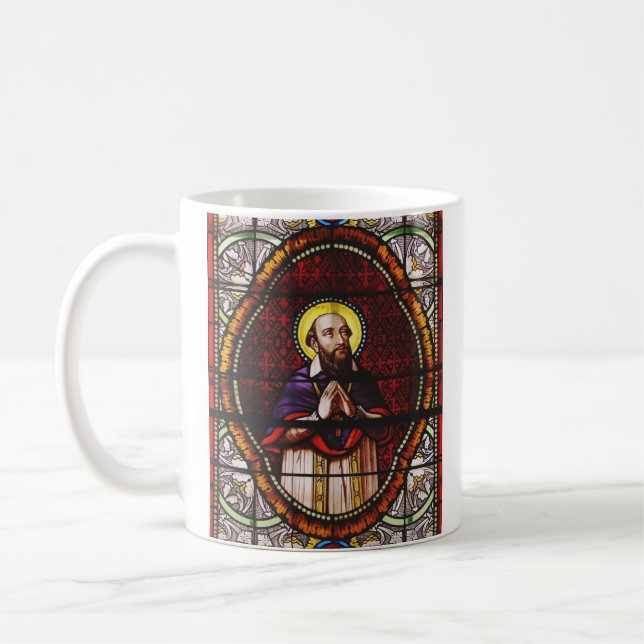 Taza De Café Francisco de Sales Bishop de Ginebra (Izquierda)