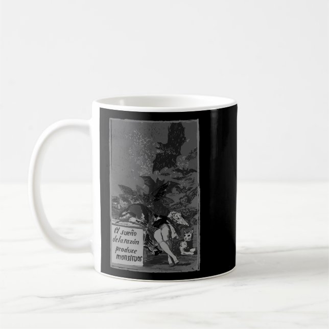 Taza De Café Francisco Goya Sueño De Razón (Izquierda)