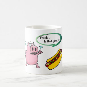 Taza De Café Frank. ¿está eso usted? Amantes divertidos del B