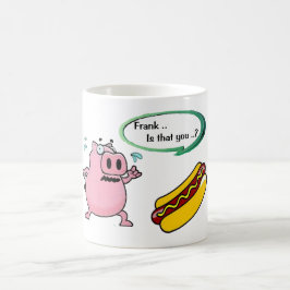 Taza De Café Frank. ¿está eso usted? Amantes divertidos del Bbq