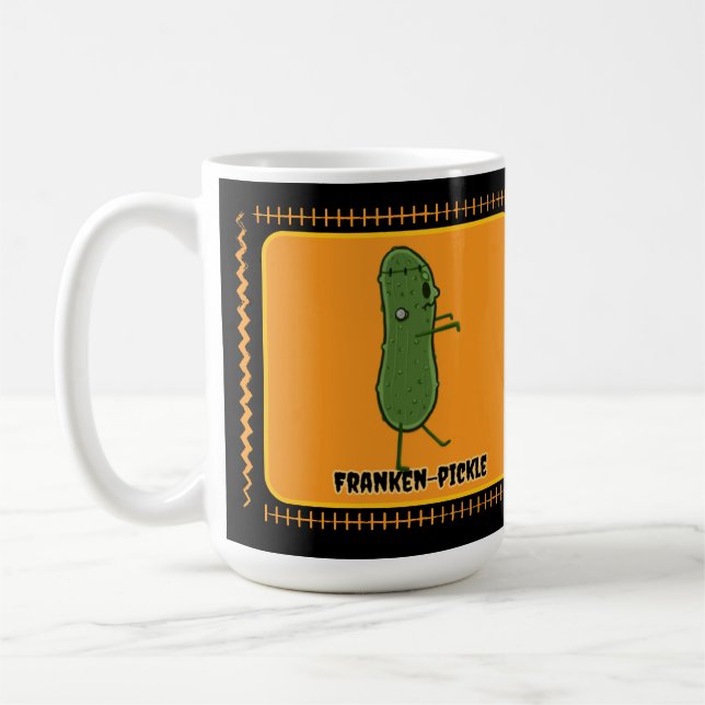 Taza De Café Franken-Pickle Coffee Mug (Izquierda)