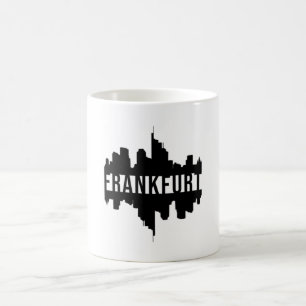Taza De Café Frankfurt Alemania City Cityscape Guay Funny Gift