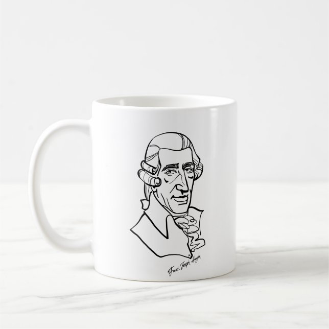 Taza De Café Franz Joseph Haydn (Izquierda)