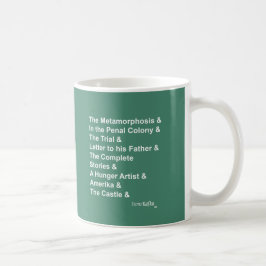 Taza De Café Franz Kafka