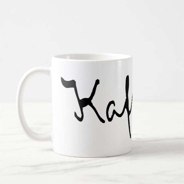Taza De Café Franz Kafka (Izquierda)