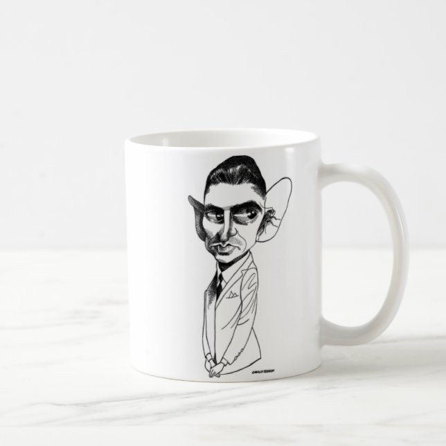 Taza De Café Franz Kafka Mug (Derecha)