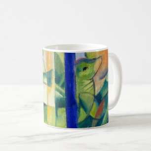 Taza De Café Franz Marc Famoso pintando cabras de montaña