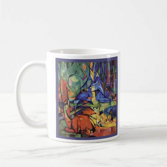 Taza De Café Franz Marc - gama de las huevas en bosque - (Izquierda)