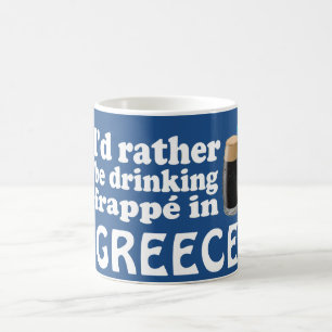 Taza De Café Frappé en Grecia