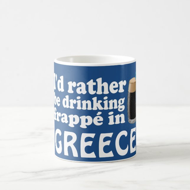 Taza De Café Frappé en Grecia (Centro)