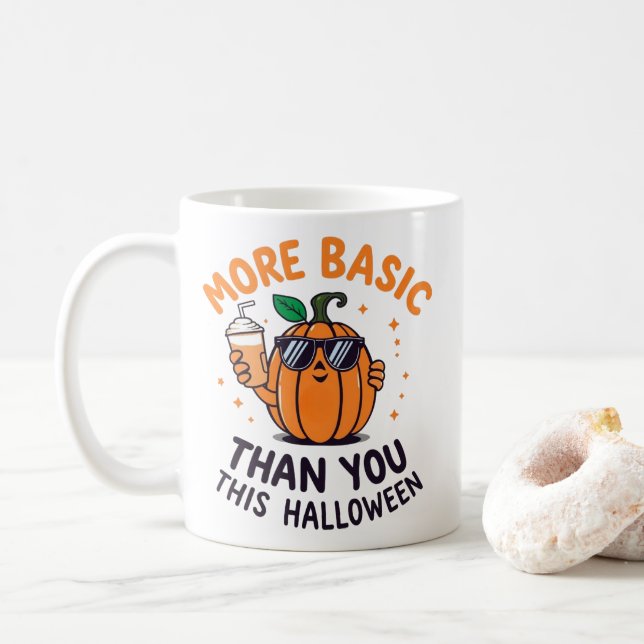 Taza De Café Frappuccino de especias de calabaza (Con donut)