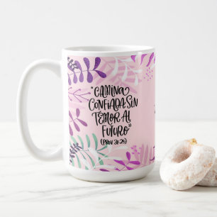 Taza de café frase en español proverbios 31