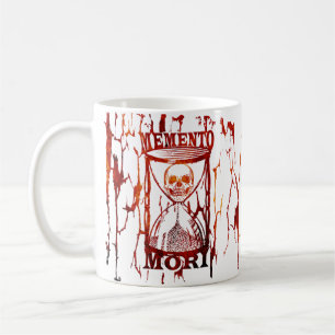 Taza De Café Frase Latina - Aprovecha El Día - Cráneo Memento M