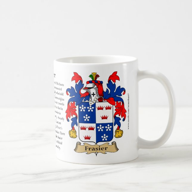 Taza De Café Frasier, el origen, el significado y el escudo (Derecha)