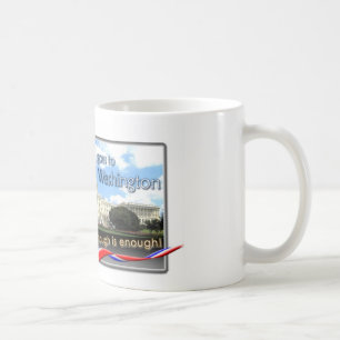 Taza De Café Fraulien enrrollado va a Washington
