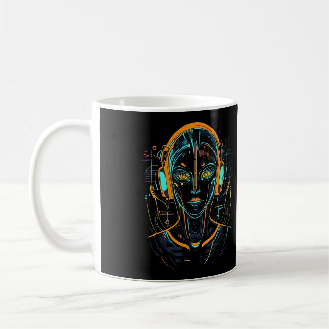 Taza De Café Frecuencia Neural (Izquierda)