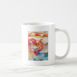 Taza De Café Fred martin begonia acuarela arte