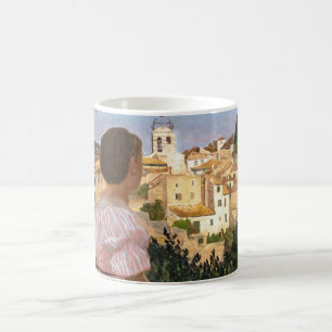 Taza De Café Frederic Bazille - El vestido rosa