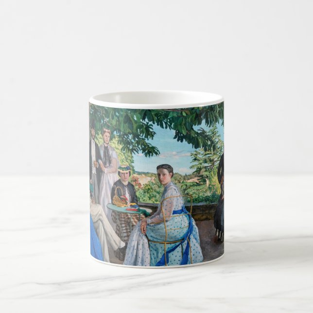 Taza De Café Frederic Bazille - La Reunión Familiar (Centro)