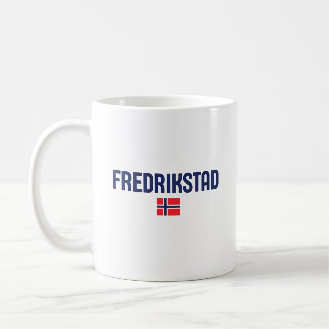 Taza De Café FREDRIKSTAD Noruega (Izquierda)