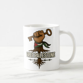 Taza De Café Free Palestine Mug  Support Palestinian Solidarity