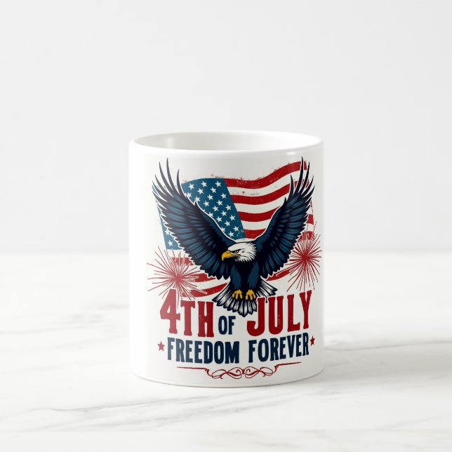 Taza De Café Freedom Forever USA Mug (Centro)