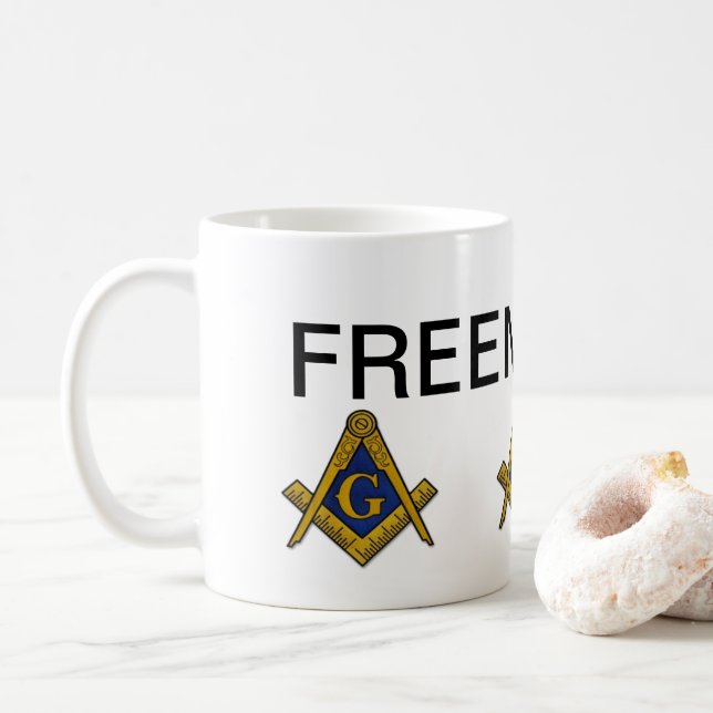 Taza De Café Freemason (Con donut)