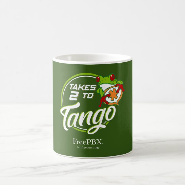Taza De Café FreePBX lleva 2 a Tango Mug (Centro)