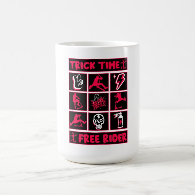 Taza De Café Freestyle Trick Scooter (Centro)