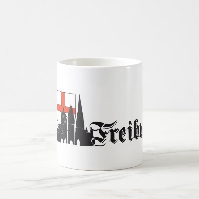Taza De Café Freiburg by histórico Freiburg.de (Centro)