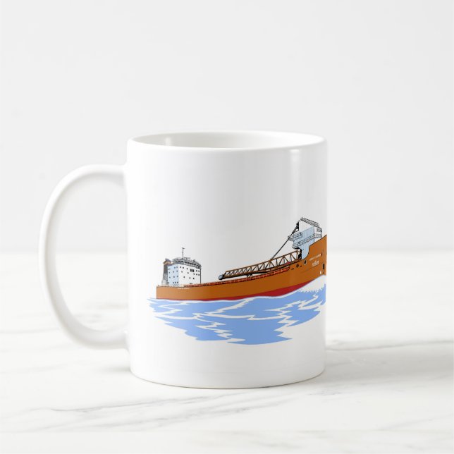 Taza De Café Freighter Mark W. Barker (Izquierda)