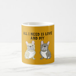 Taza De Café French Bulldog Duo