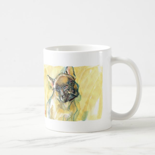 Taza De Café French Bulldog Mug (Derecha)
