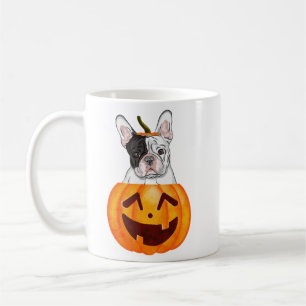 Taza De Café Frenchie Halloween