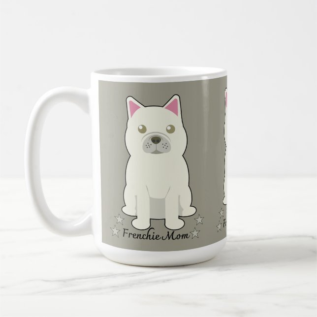 Taza De Café Frenchie Mom (Izquierda)