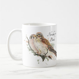 Taza De Café Freno para aves cita Azar Kestrel Pareja Coff