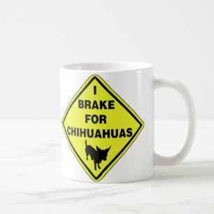 Taza De Café Freno para las chihuahuas