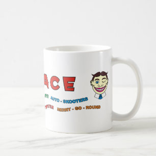 Taza De Café Frente constructivo del palacio