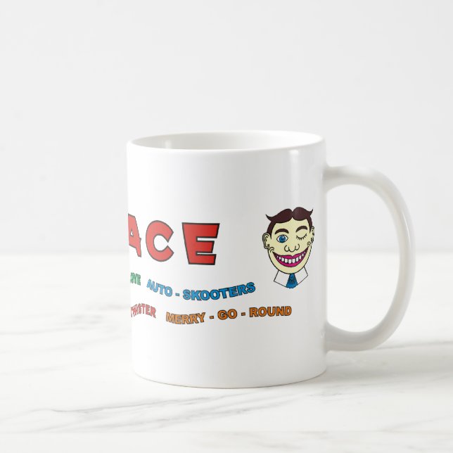 Taza De Café Frente constructivo del palacio (Derecha)