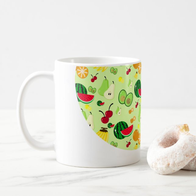 Taza De Café Frenzy Mug Tropical (Con donut)