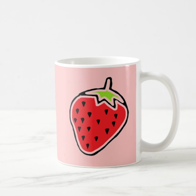 Taza De Café Fresa (Derecha)