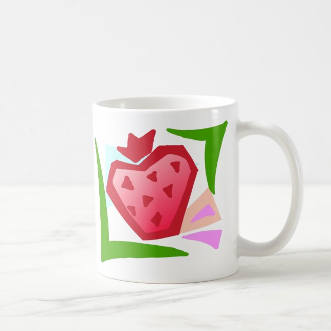 Taza De Café Fresa (Derecha)
