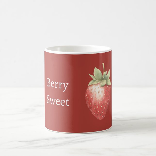 Taza De Café Fresa Dulce de Fresa (Centro)