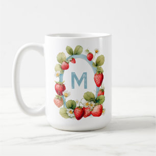 Taza De Café Fresa Personalizada
