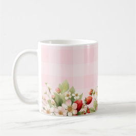 Taza De Café Fresa rosa ginebra bebé ducha