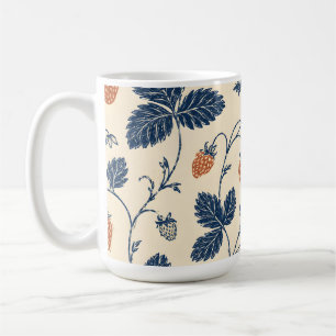 Taza De Café Fresa silvestre Ledger Vintage Botanicals 