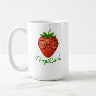 Taza De Café Fresa TropiCool - Vibe de verano dulce y fresco